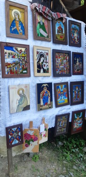 Casa ţărănească de pe bancnota de 10 lei, în Dumbrava Sibiului